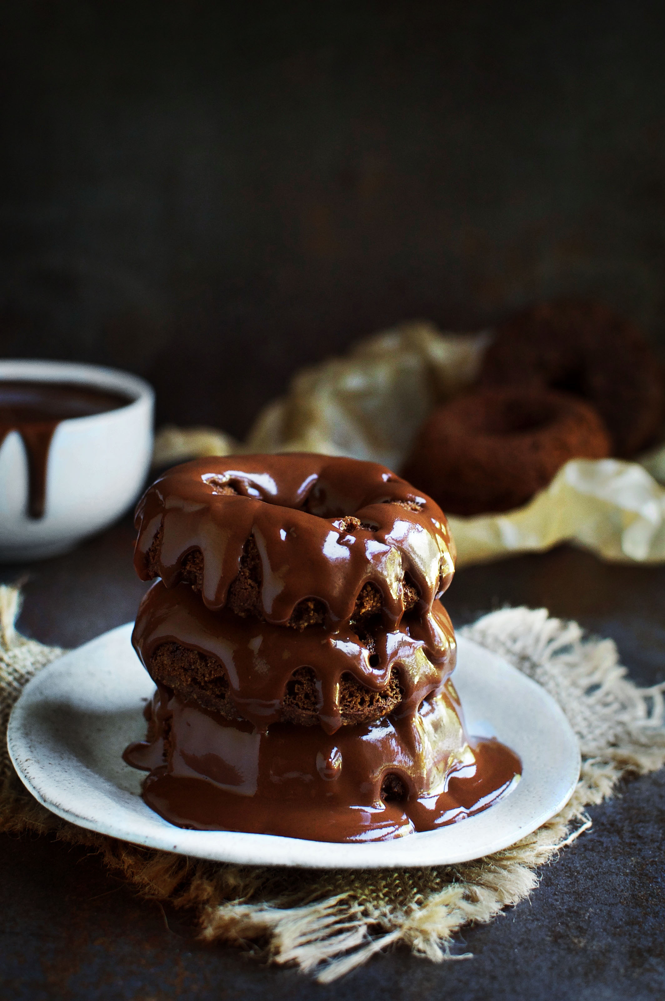 Low-Carb Chocolate Donuts
