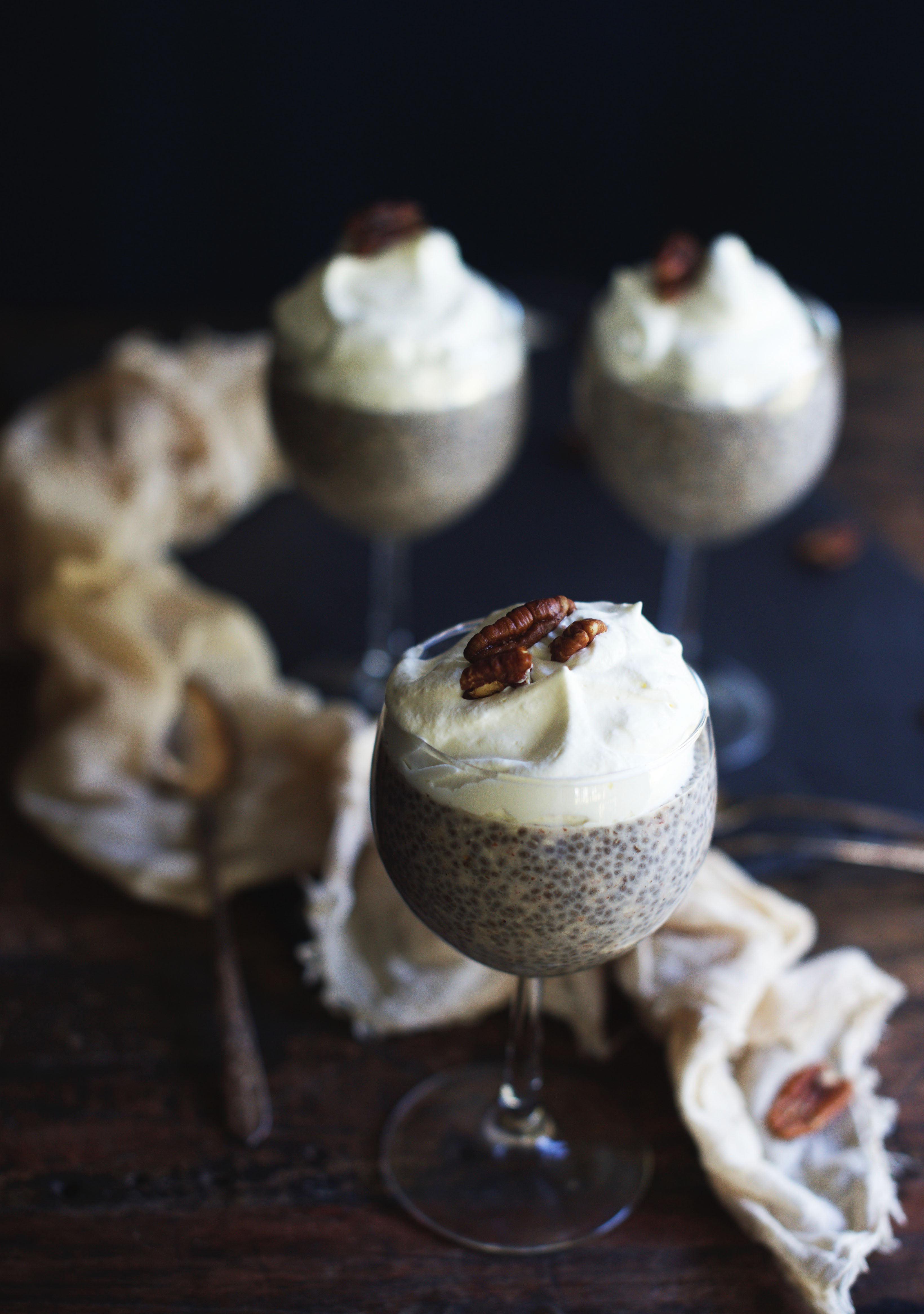 Butter Pecan Chia Pudding