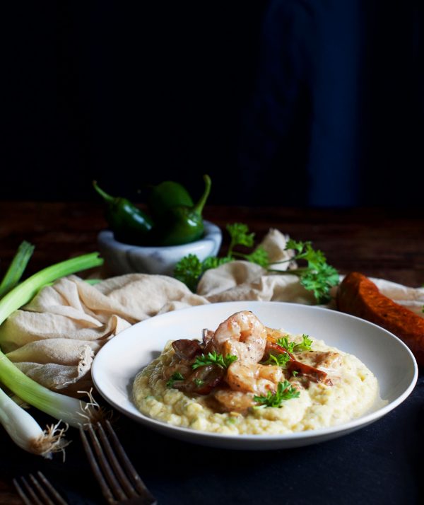 LowCarb Shrimp and Grits Recipe Simply So Healthy