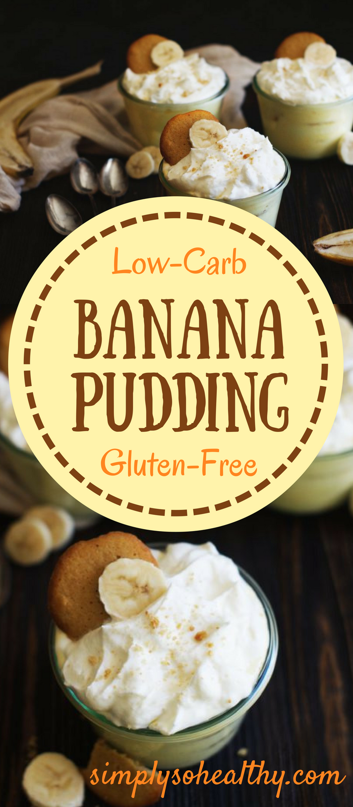 LowCarb Banana Pudding Recipe Simply So Healthy