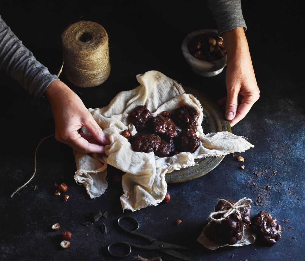 Low-Carb Hazelnut Chocolate Cookies