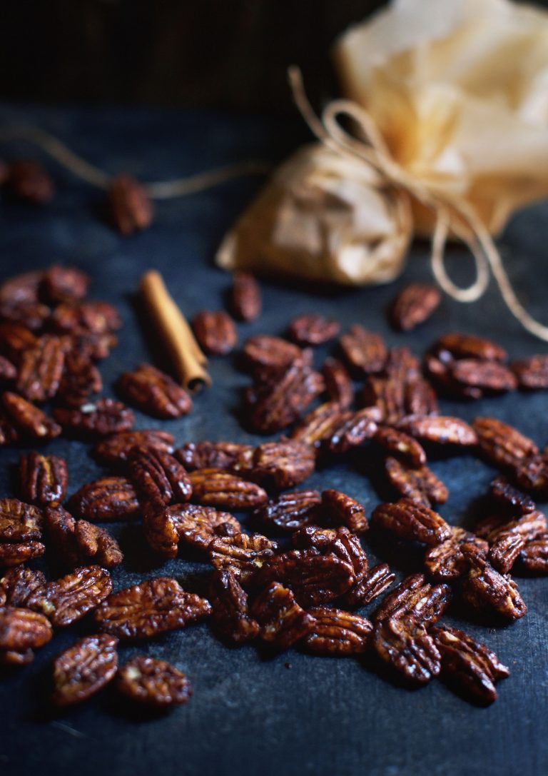 LowCarb Candied Pecans Recipe Simply So Healthy