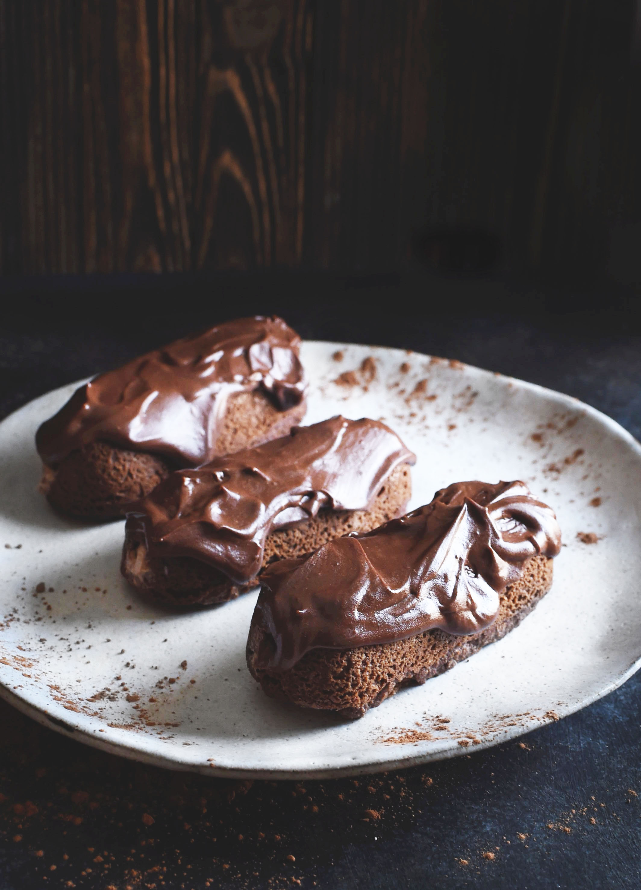 Low-Carb Triple Chocolate Snack Cakes