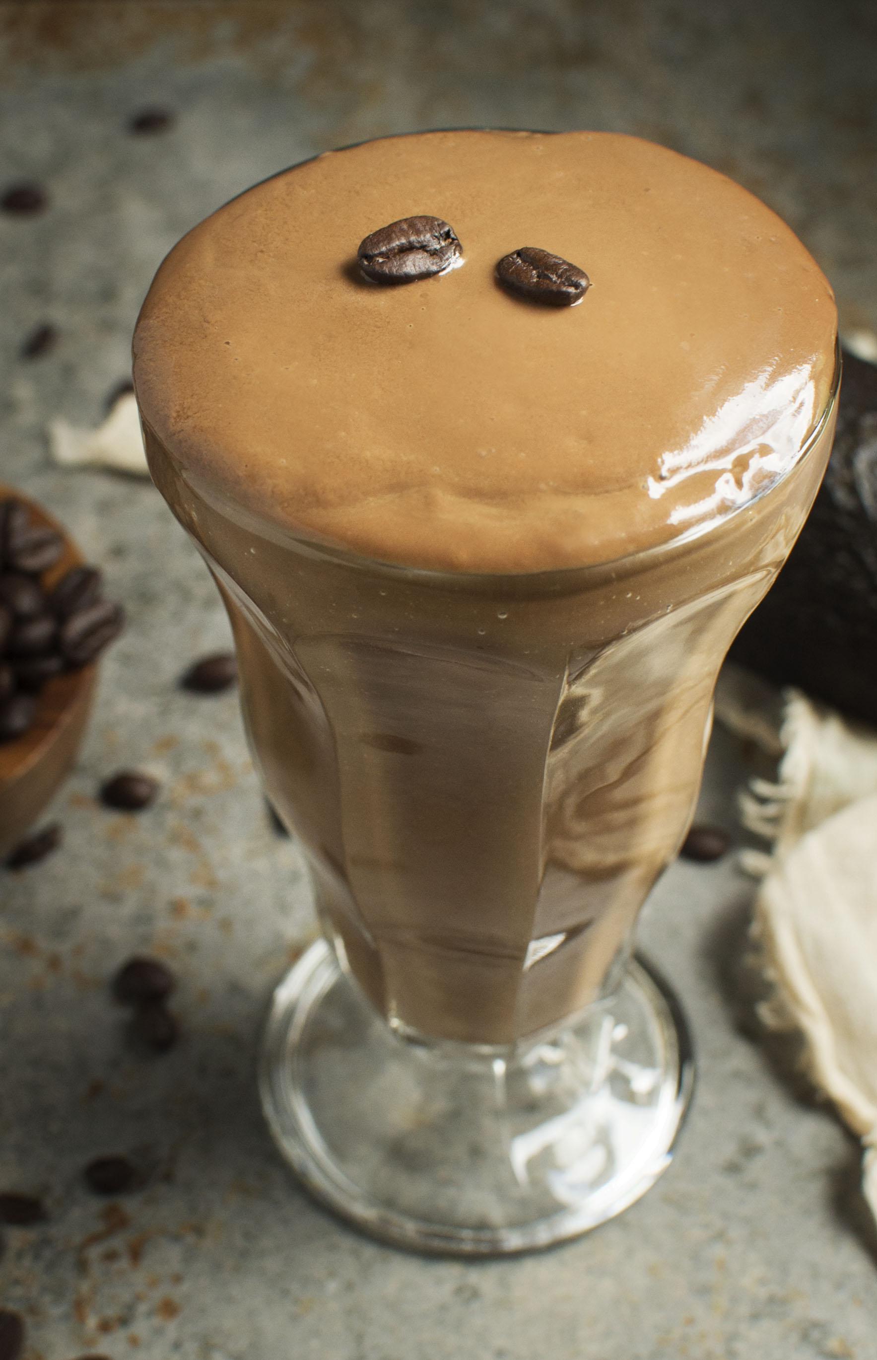 Low-Carb 5 Minute Mocha Smoothie