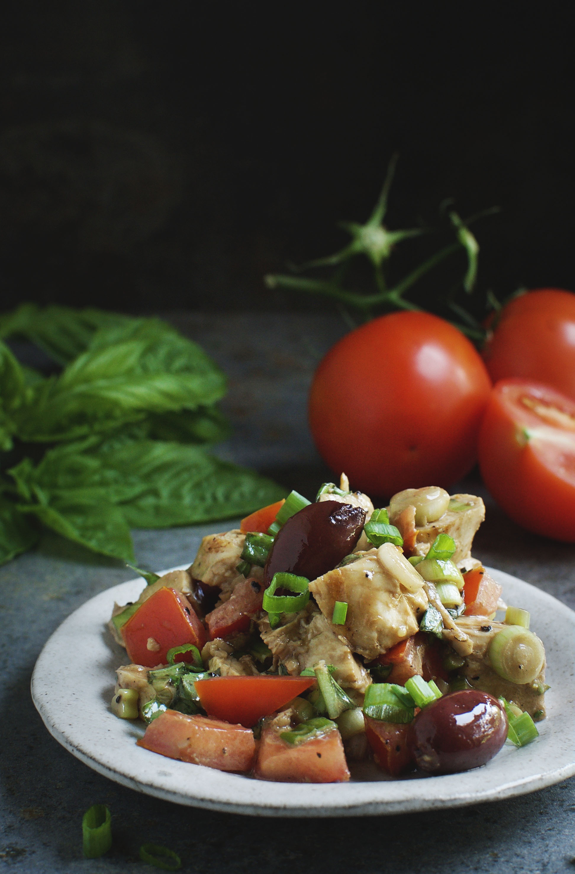 Basil Balsamic Chicken Salad Recipe- Simply So Healthy