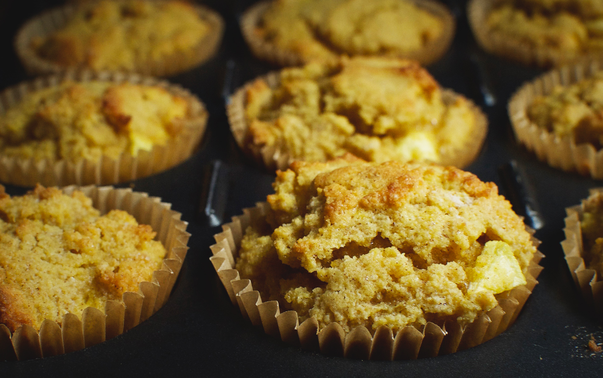 Low-Carb Cinnamon Apple Spice Muffins