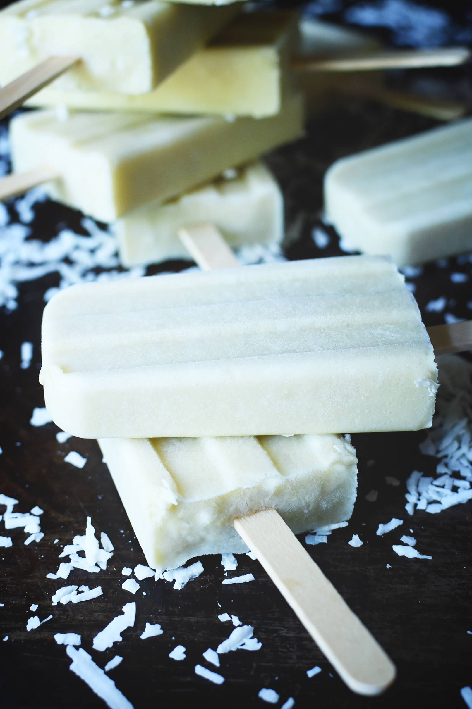 Low-Carb Coconut Popsicle Recipe-Before the Chocolate 
