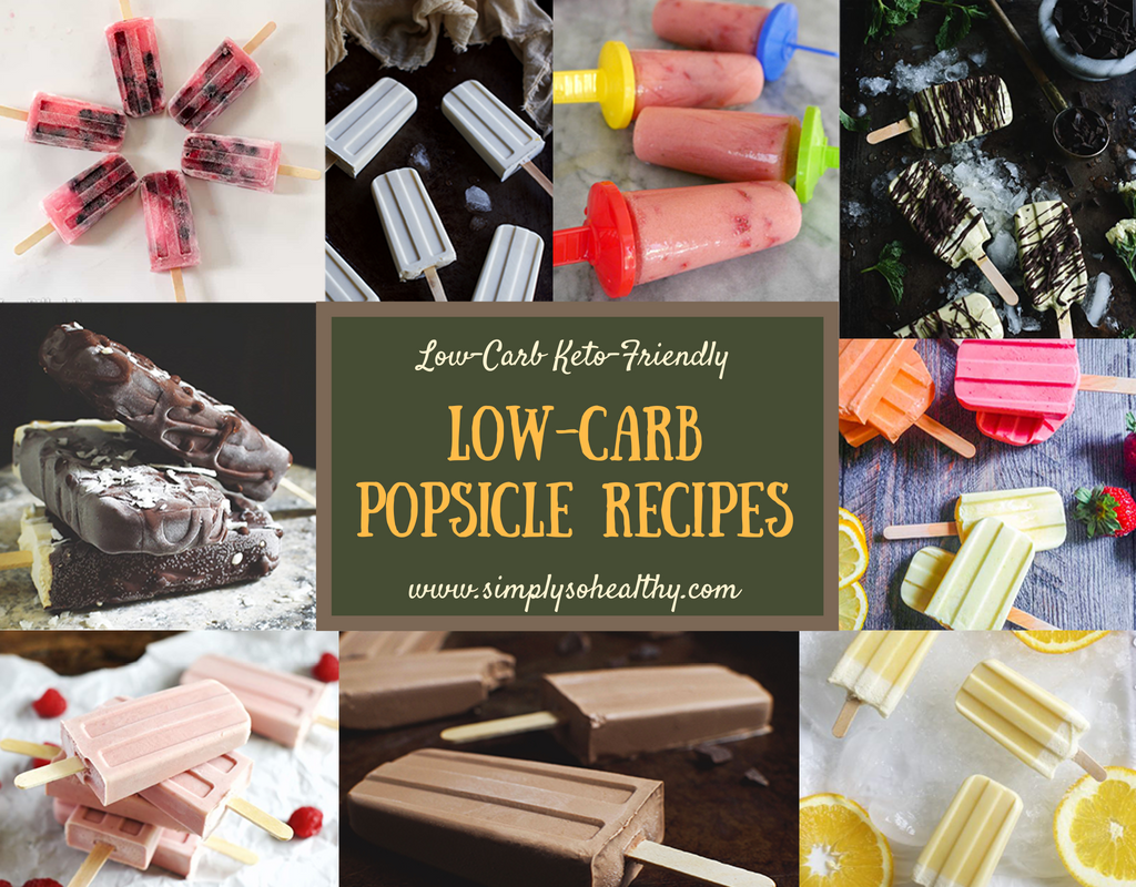 The Best Low-Carb Popsicle Recipes-Featured image collage