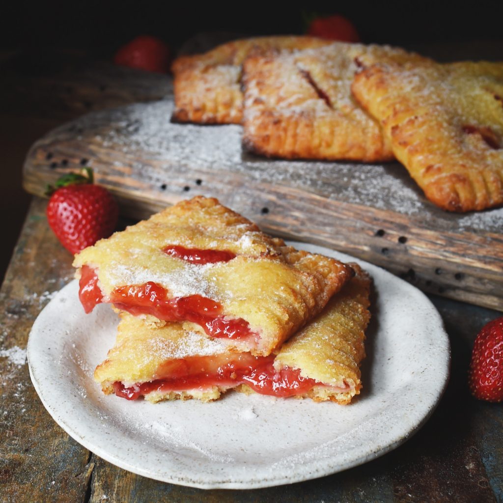 Low-Carb Strawberry Pastries Recipe