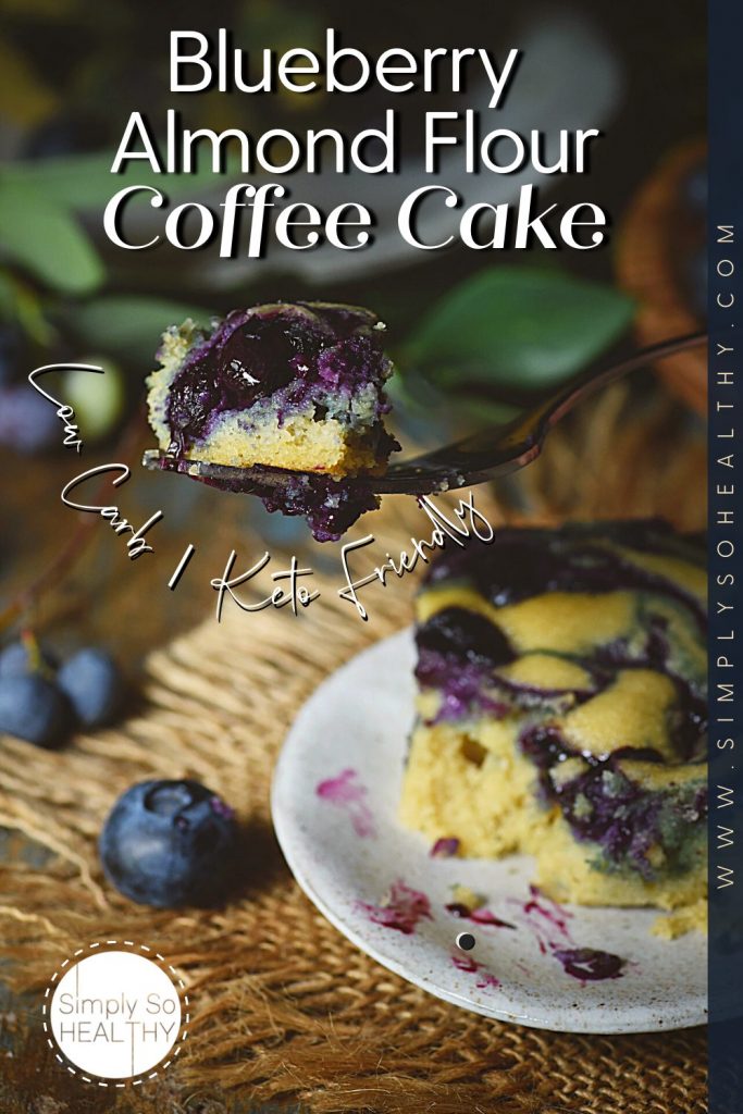 Blueberry Almond Flour Coffee Cake recipe