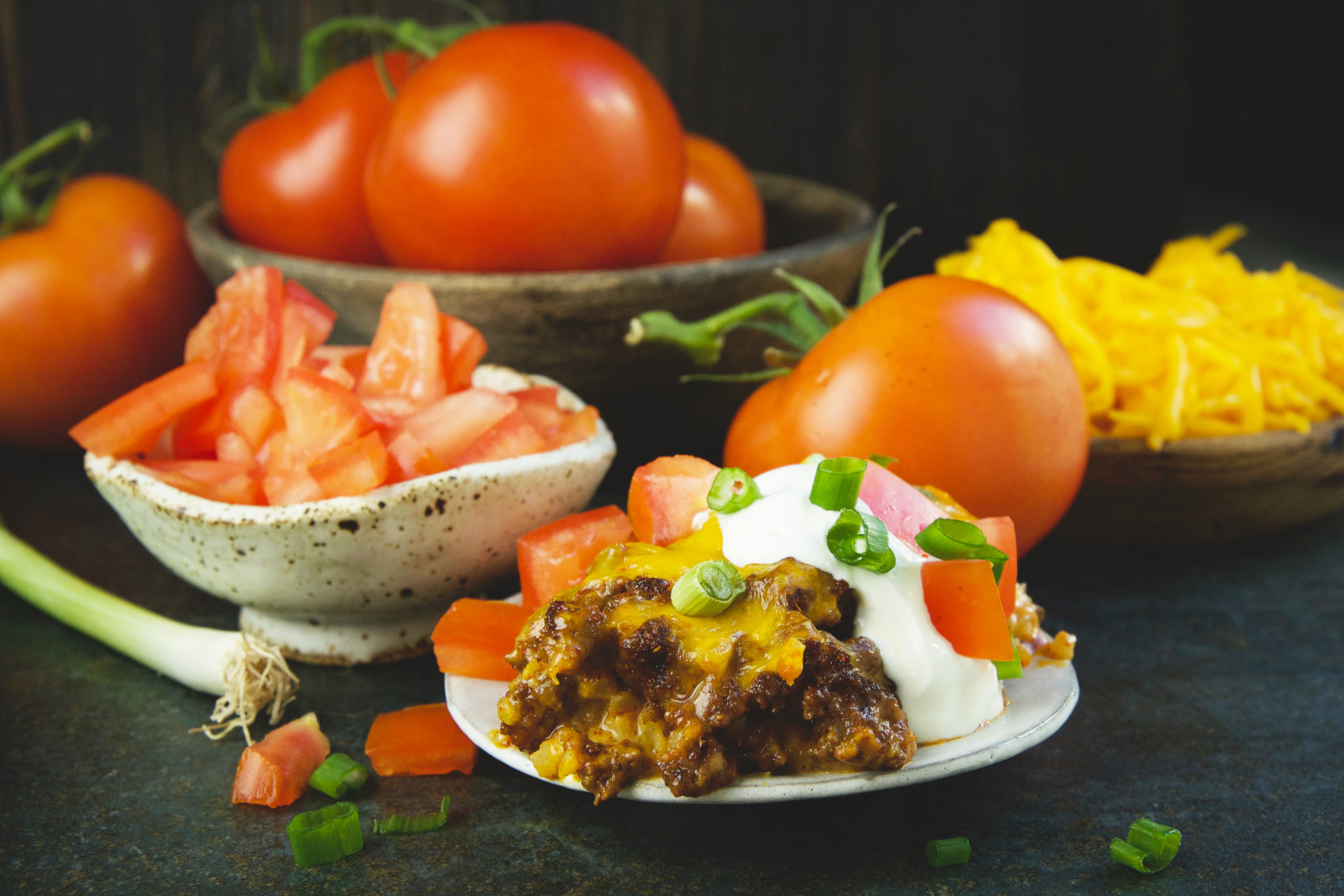 Low-Carb Mexican Taco Casserole