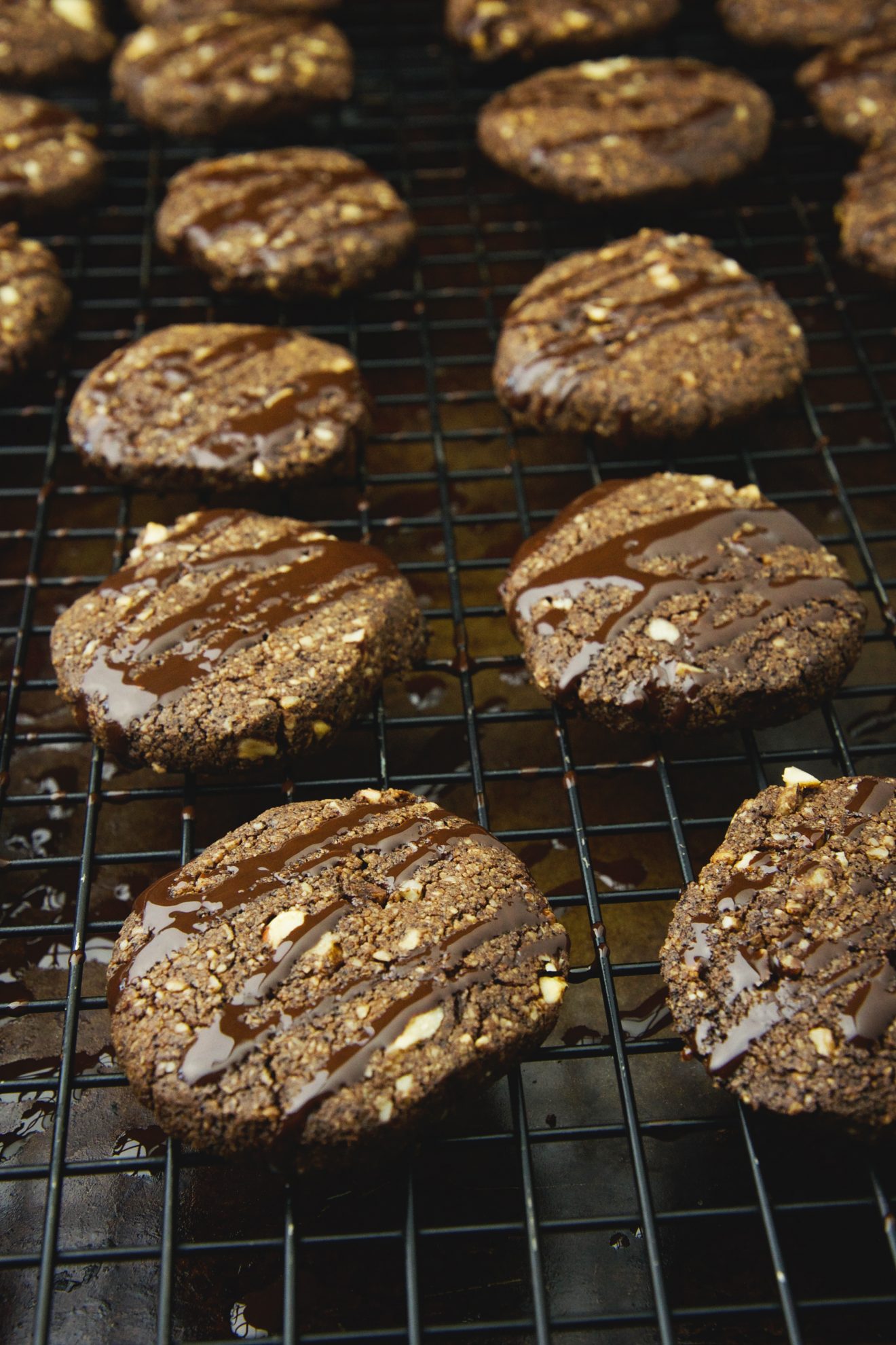 LowCarb Chocolate Hazelnut Shortbread Cookies Simply So Healthy
