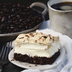 Low-Carb Cappuccino Mousse Cake-Recipe photo