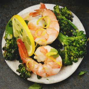 Lemon Garlic Shrimp Sheet Pan Dinner -recipe photo