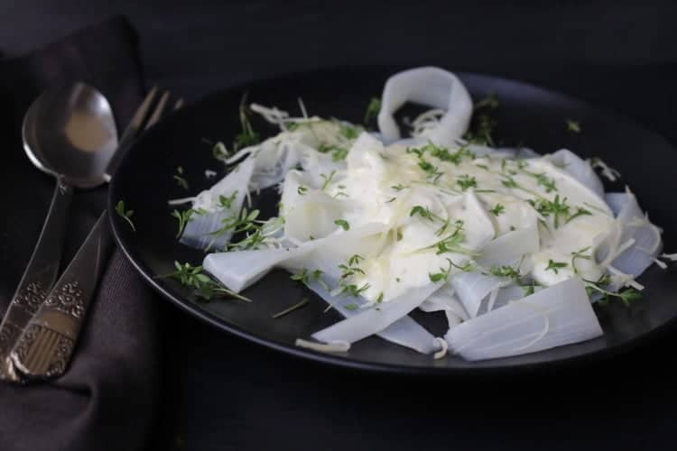 Low-Carb Asparagus Recipes-Tagliatelle