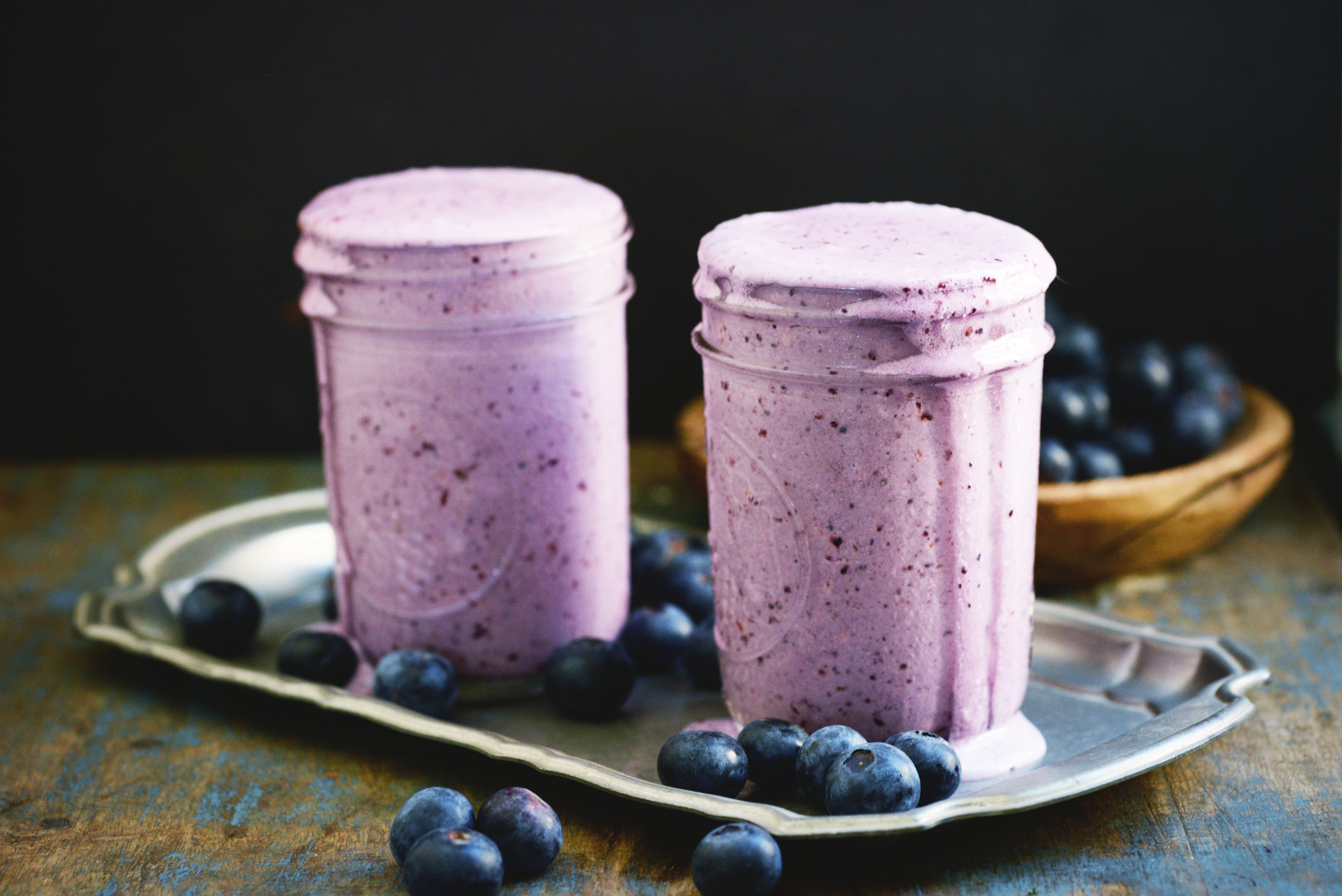 Low-Carb Blueberry Smoothie