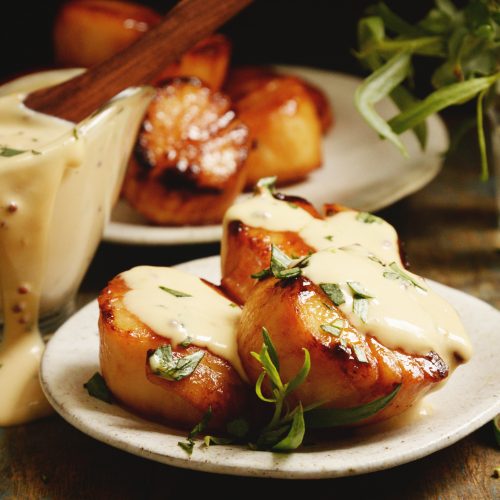 Pan Seared Scallops with Sauce (KetoFriendly) Simply So Healthy