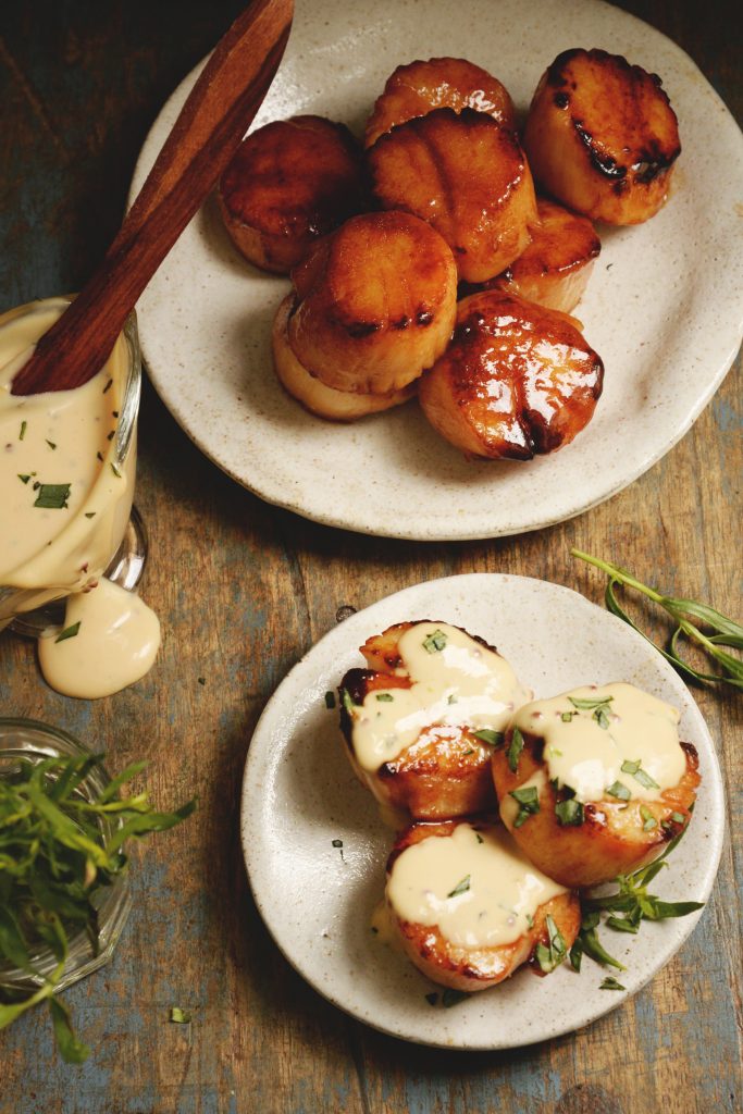 Pan Seared Scallops with Sauce (KetoFriendly) Simply So Healthy