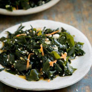 Low-Carb Seaweed Salad Recipe-close-up