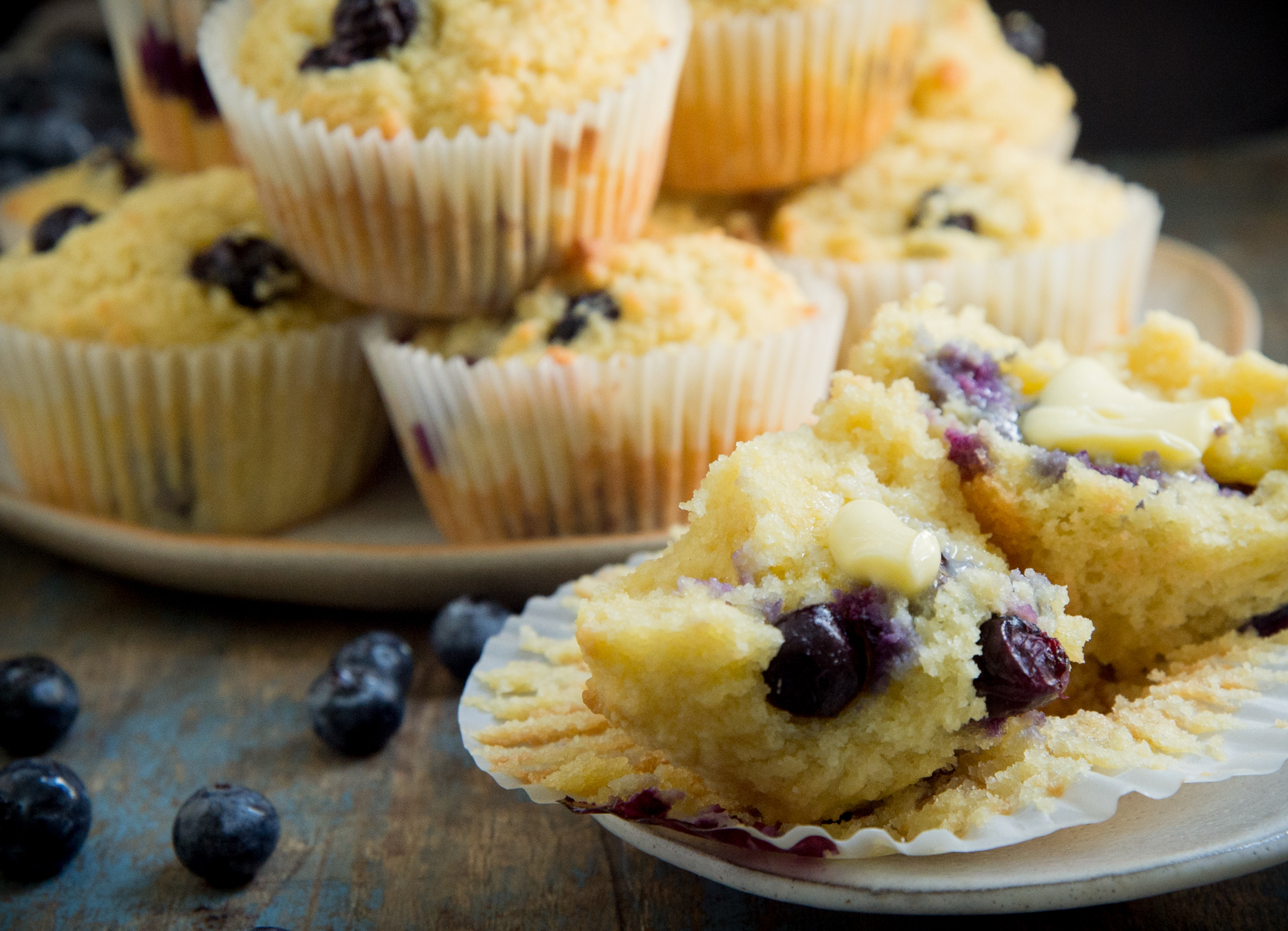 Low Carb Blueberry Muffins Recipe