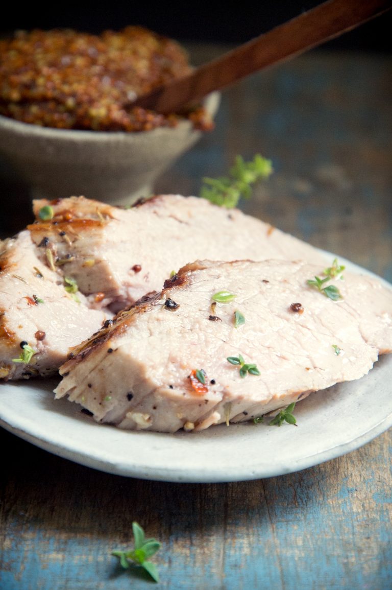 Easy Grilled Dijon Mustard Pork Tenderloin Recipe (Low Carb, Keto