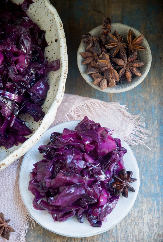 LowCarb Sweet and Sour Red Cabbage Simply So Healthy