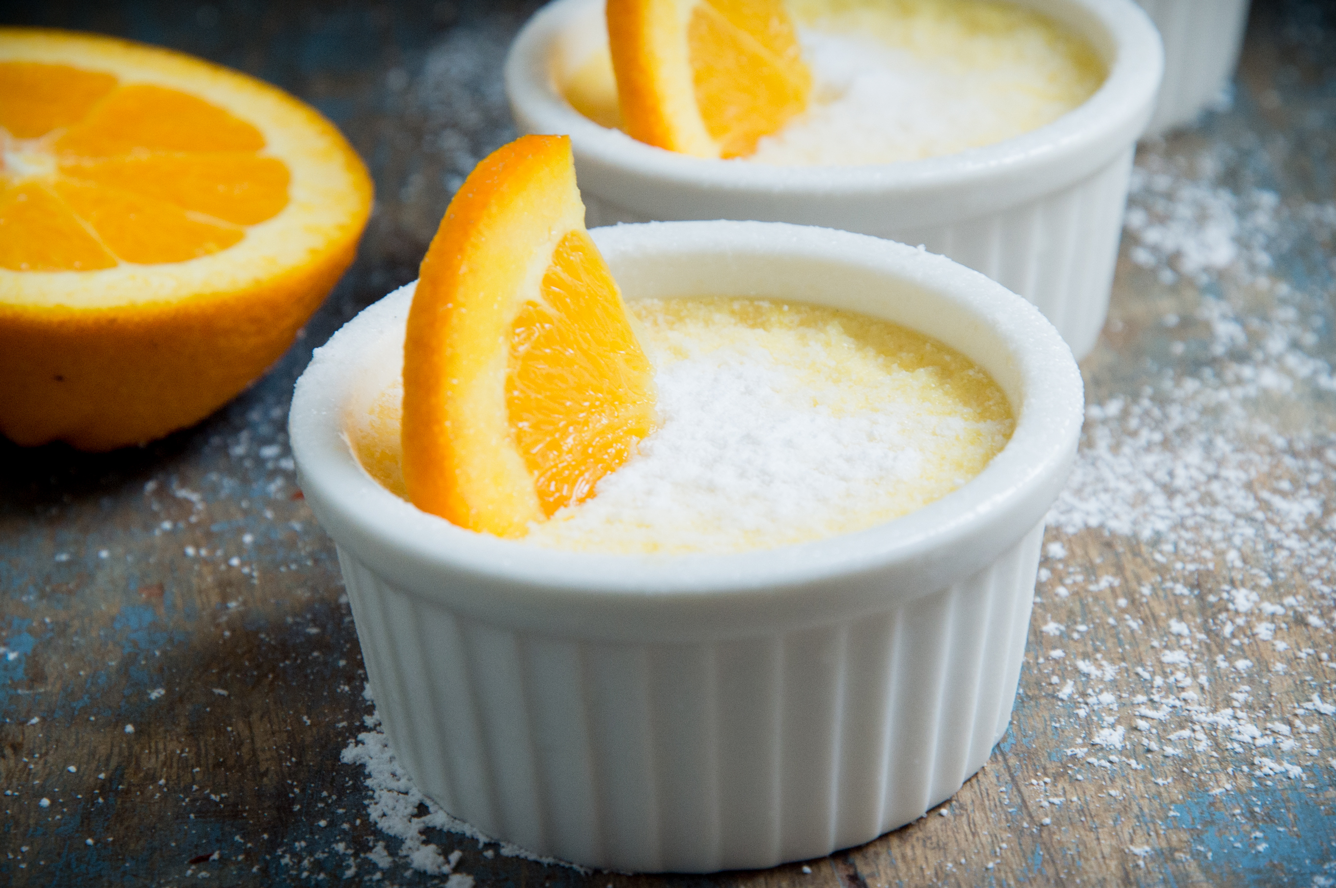 Low-Carb Orange Pots de Crème