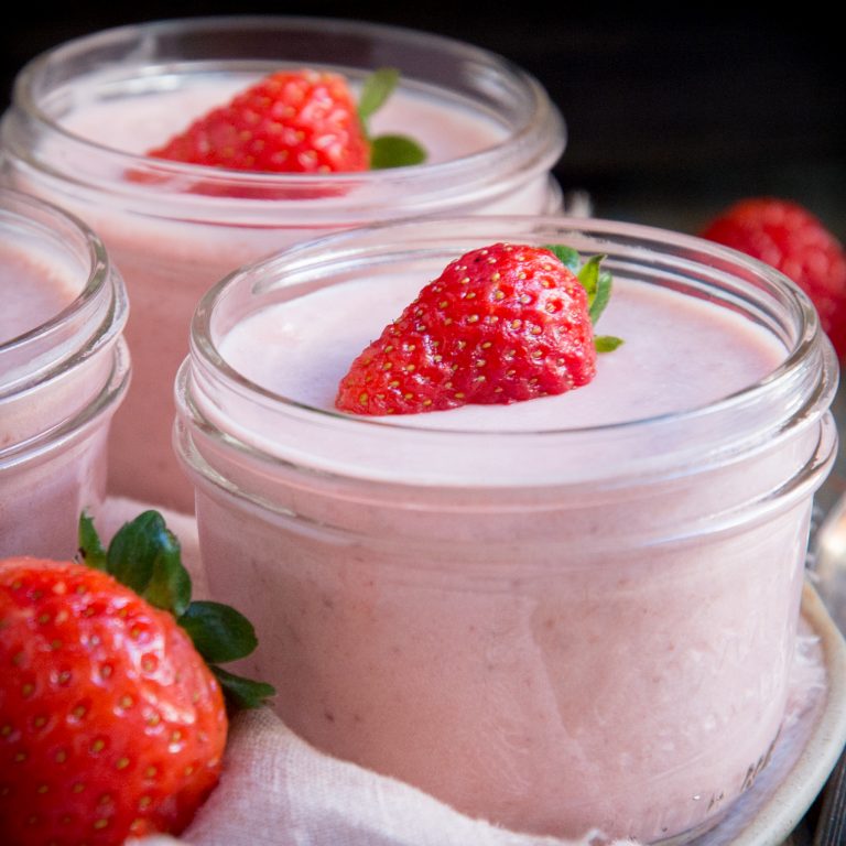 Low-Carb Strawberry Mousse (Keto-Friendly) - Simply So Healthy