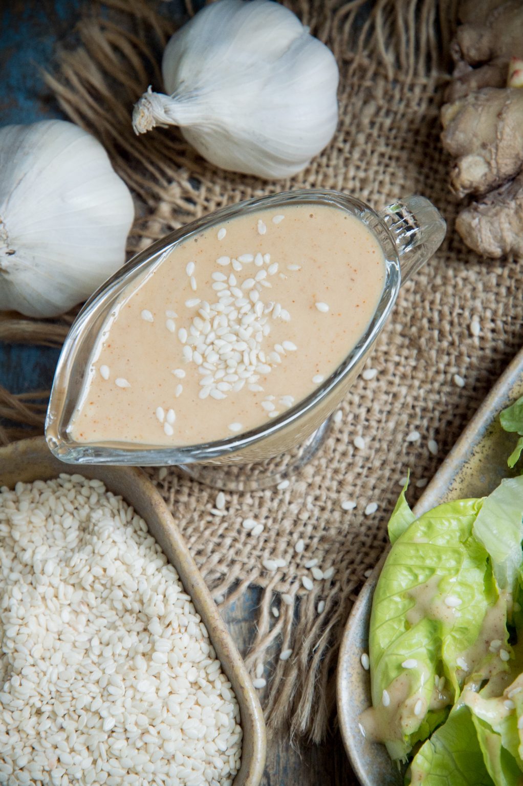LowCarb Sesame Ginger Dressing Simply So Healthy