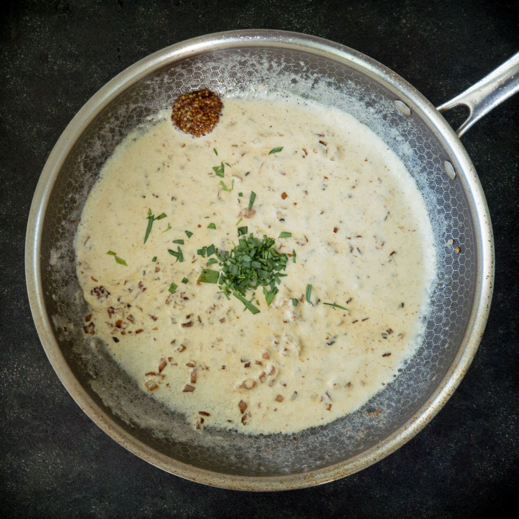 Sautéed Fish with Mustard Tarragon Cream Sauce Simply So Healthy