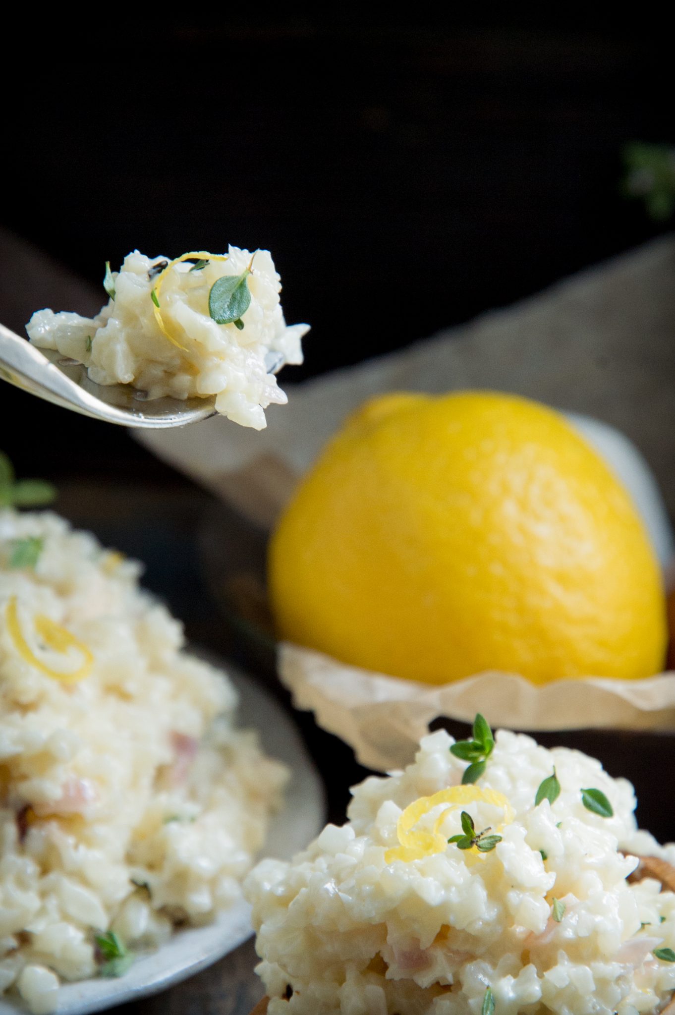 Keto Cauliflower Risotto (LowCarb) Simply So Healthy