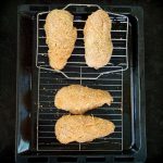 Taco Crusted Cheese Stuffed Chicken Breasts