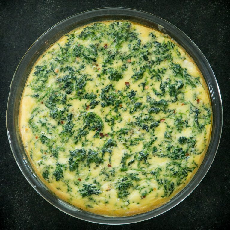 Crustless Spinach Quiche (Low-Carb and Keto) - Simply So Healthy