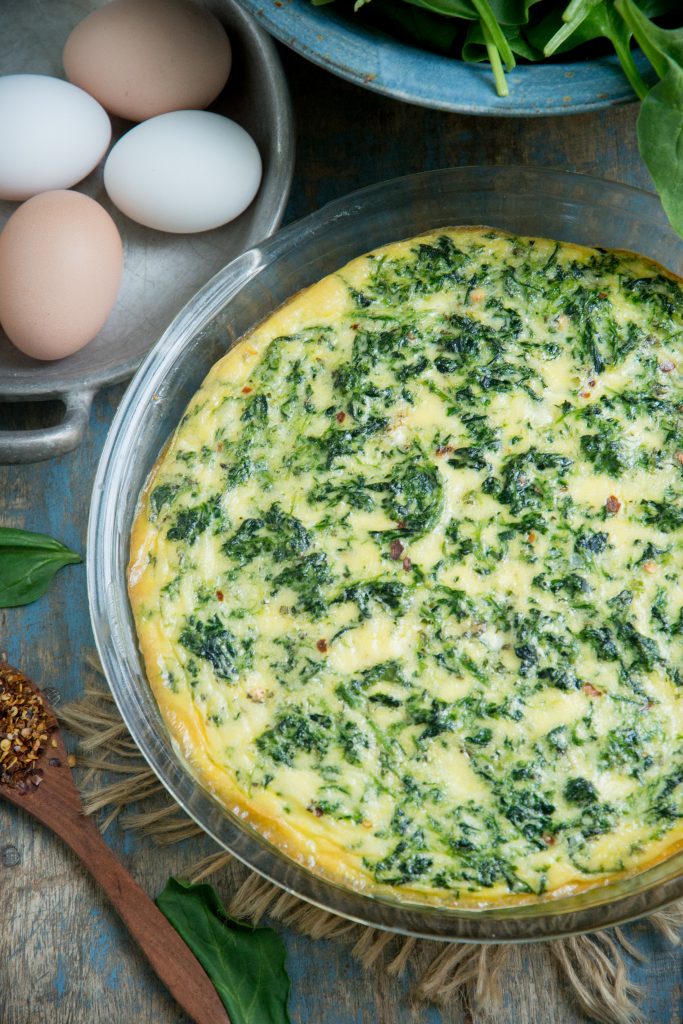 Crustless Spinach Quiche (Low-Carb and Keto) - Simply So Healthy