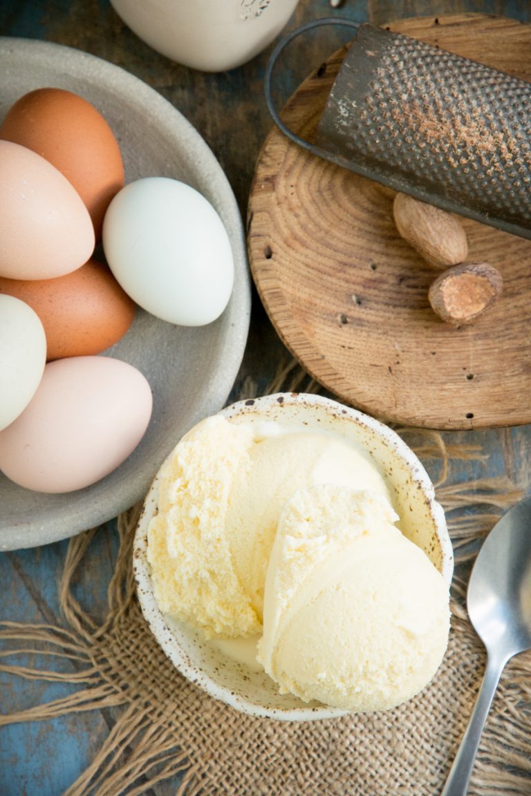 Eggnog Ice Cream (LowCarb Keto) Simply So Healthy