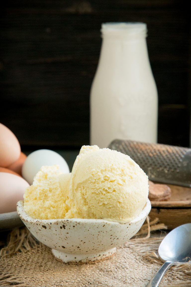 Eggnog Ice Cream (LowCarb Keto) Simply So Healthy