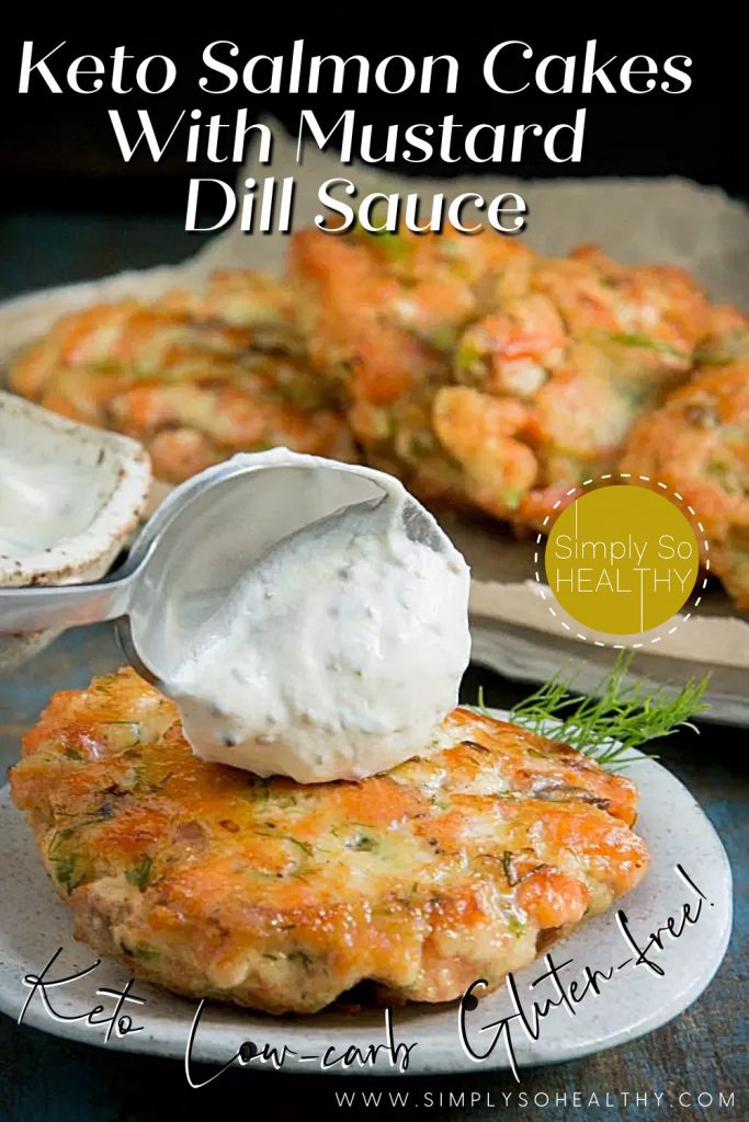 Salmon Cakes With Mustard Dill Sauce recipe