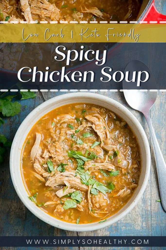 Low-Carb Spicy Chicken Soup Recipe