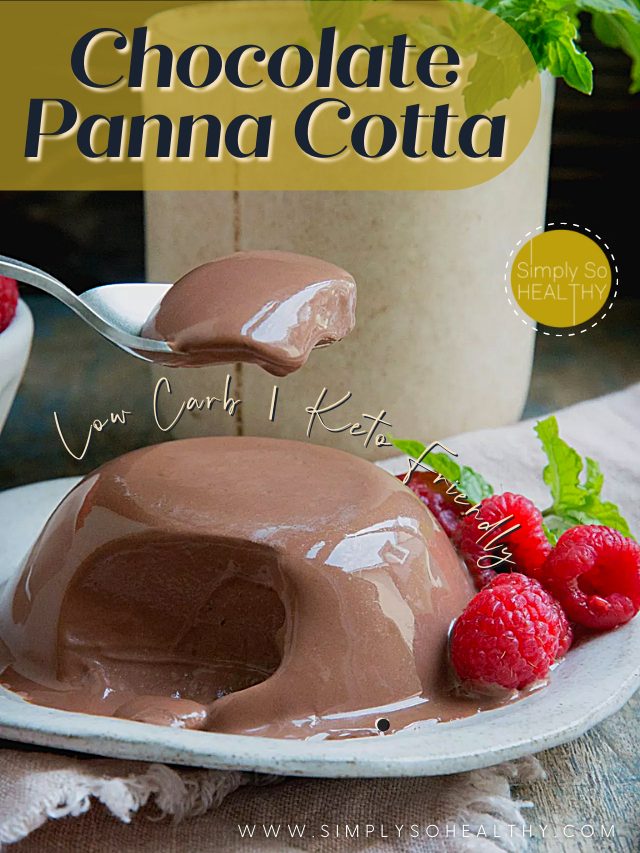 Chocolate Panna Cotta (Keto | Low Carb | Sugar Free)