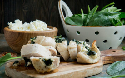 Spinach and Feta Stuffed Chicken Breast (Keto| Low-Carb)