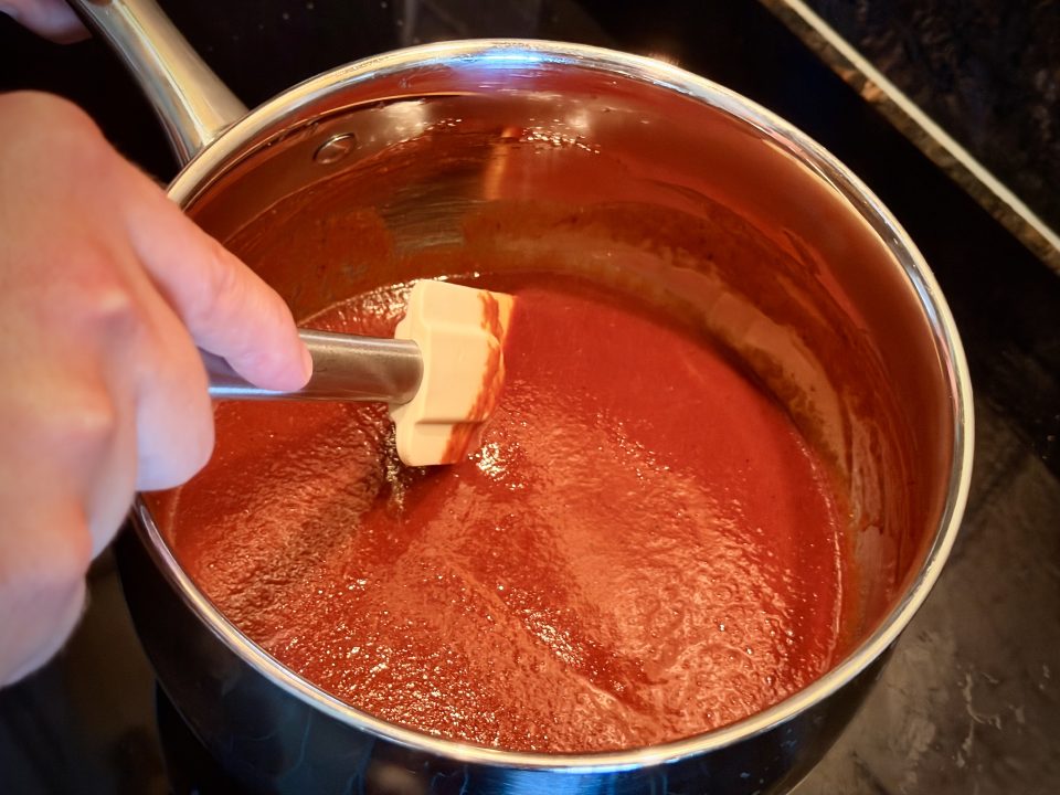 Stirring Sauce